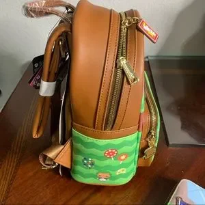 NWT Loungefly Willy Wonka and the Chocolate Factory Mini Backpack & Wallet Set Loungefly | Bags | Nwt Loungefly Willy Wonka And The  main image 4